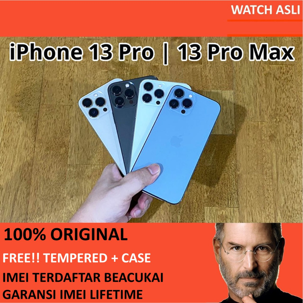 Jual Second IPhone 13 Pro / 13 Pro Max 128GB 256GB 512GB 1TB Bekas ...