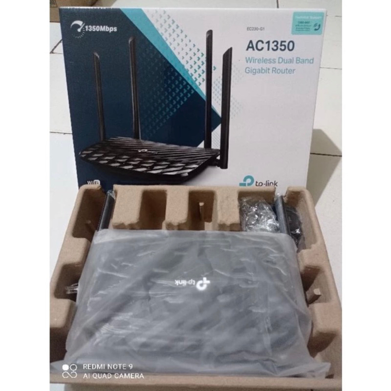 Jual TPLINK AC 1350 EC 230-GI WIRELESS DUAL BAND ROUTER NEW | Shopee ...