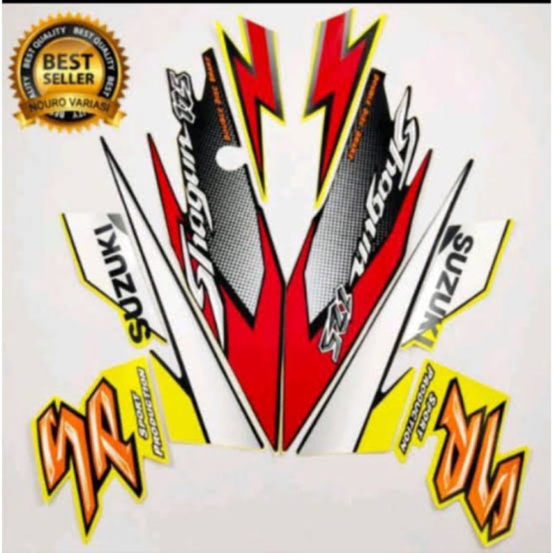 Jual Stiker Sticker Strip Lis Les Polet Stripping Full Body Suzuki