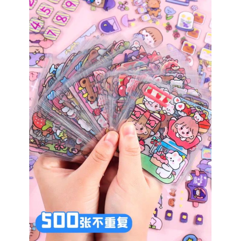 Jual [25pcs] Stiker Pet Kartun Motif Karakter Cantik Sticker Dekor ...