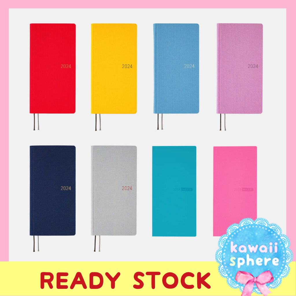 Jual Hobonichi Weeks 2024 MEGA Sneakers, Colors Series Ready Stock