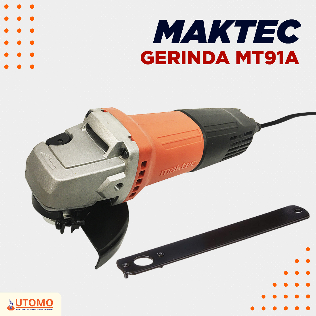 Jual Mesin Gerinda Maktec Mt Mt A Mt Saklar Belakang Shopee