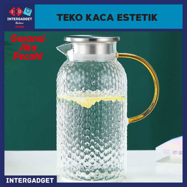 Jual Teko Kaca Pitcher Borosilicate Glass Shopee Indonesia 6196