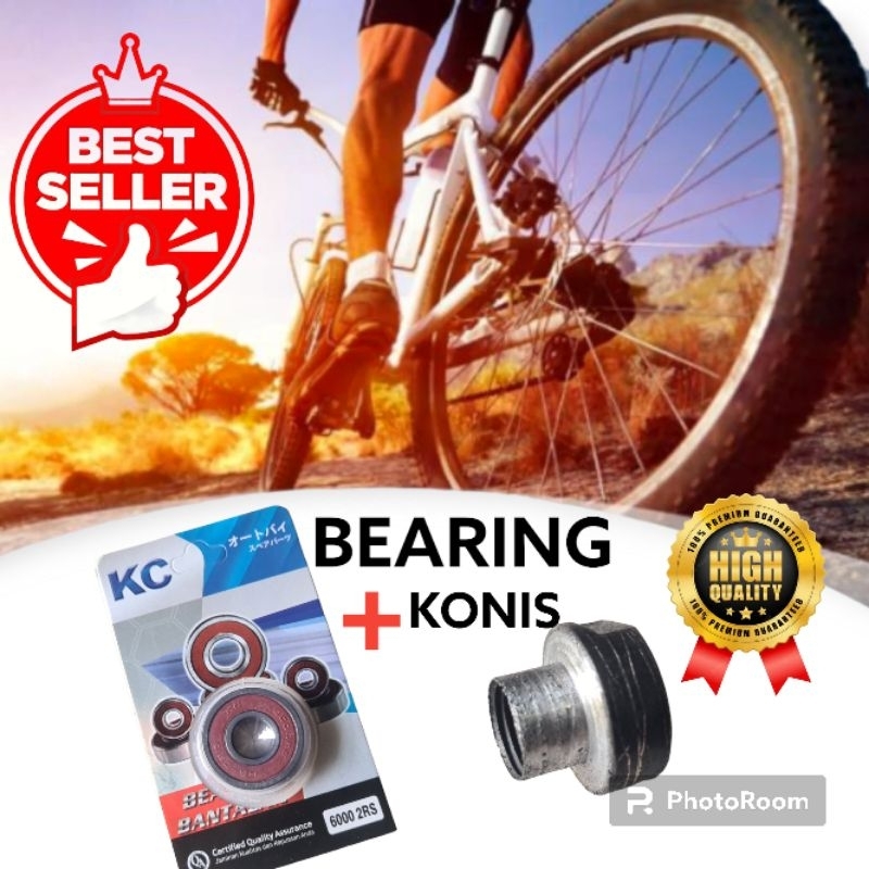 Jual [ KC BEARING] KC Bearing Sepaket Konis As Roda Bearing Laker ...