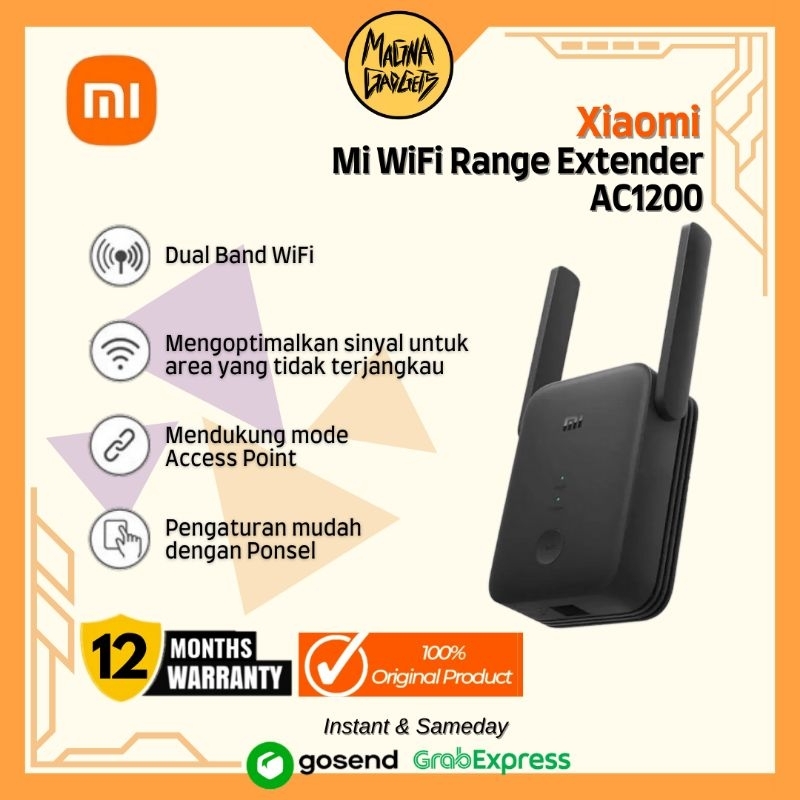 Jual Xiaomi Mi Wifi Range Extender Ac Repeater Mbps Dual Band Ghz Wifi Shopee Indonesia