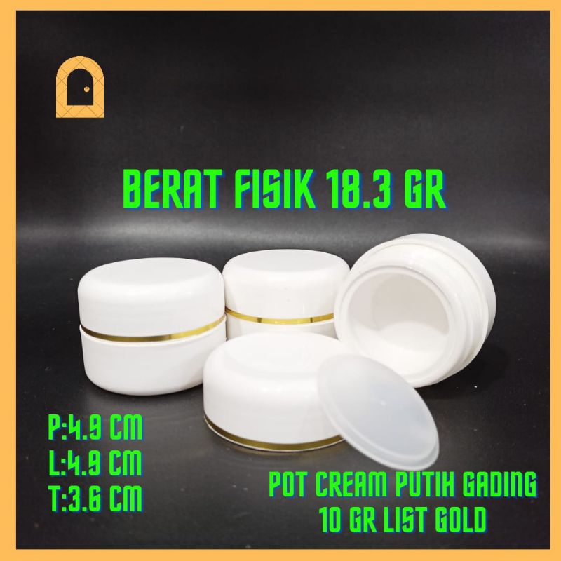 Jual POT CREAM 10 GR PUTIH GADING | Shopee Indonesia