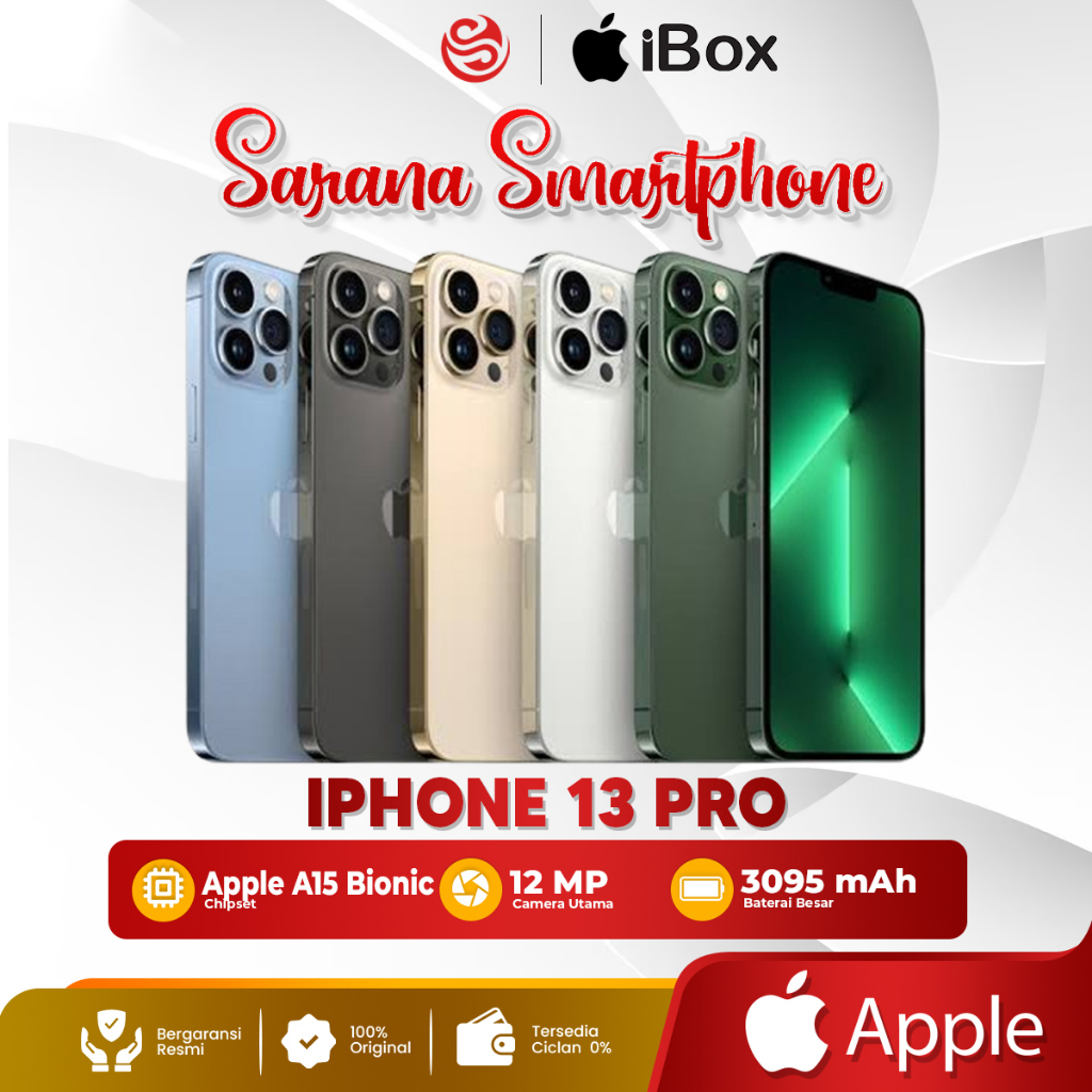 Jual Iphone 13 Pro [128GB 256GB 512GB 1TB] Original Garansi Resmi ...