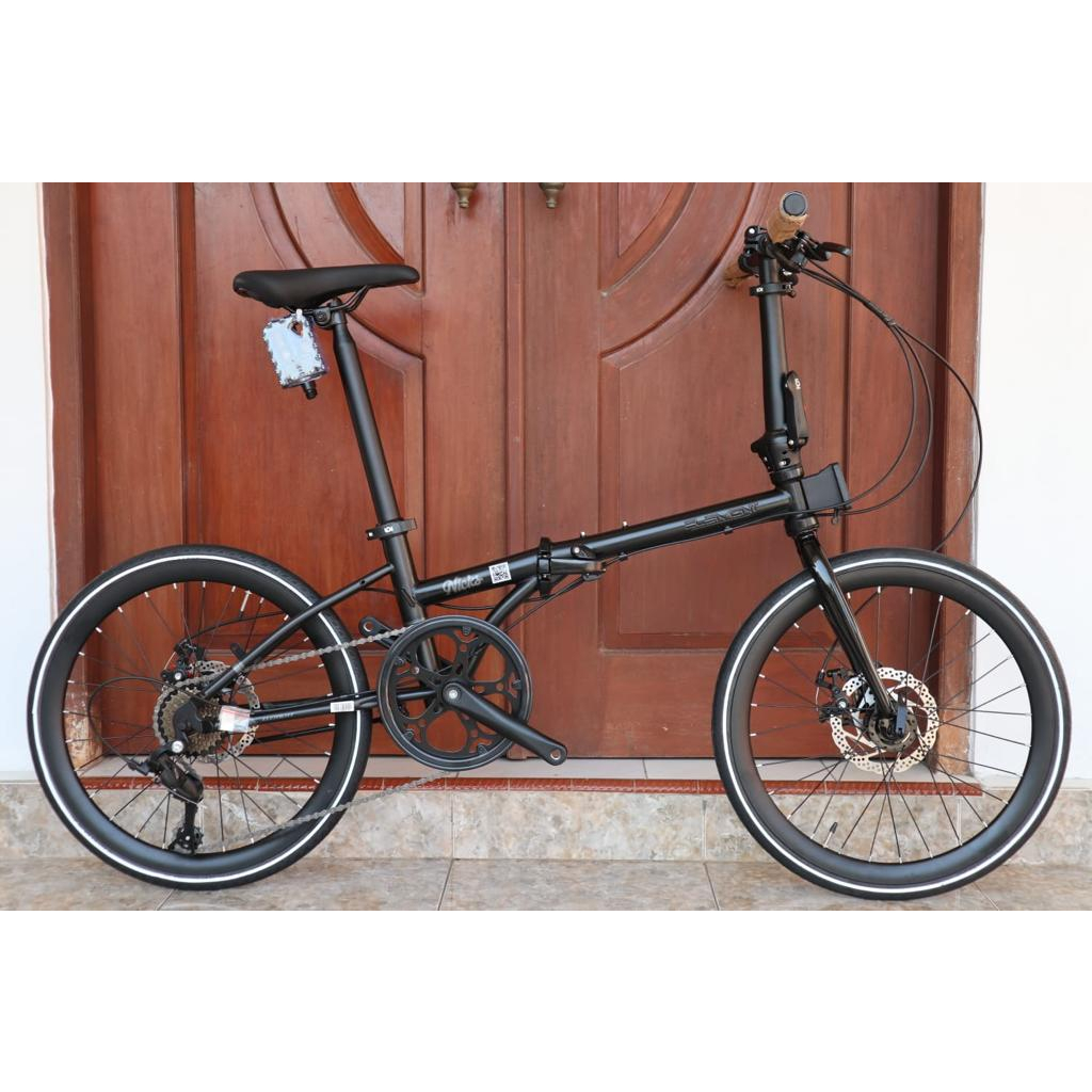 Jual Sepeda Lipat Folding Bike 20 Element Nicks R8 8 Speed | Shopee ...