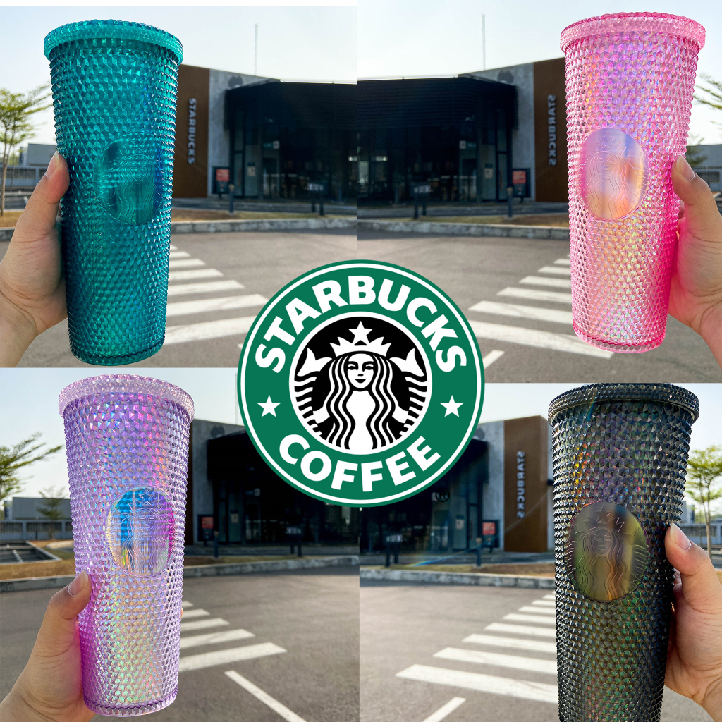 Jual Tumbler Starbucks Venti 710 ml Studded Bling Durian Diamond