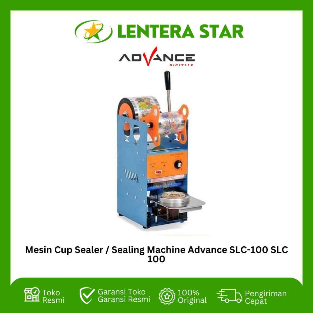 Jual Mesin Cup Sealer / Sealing Machine Advance Normal & JUMBO 12 14 16 ...