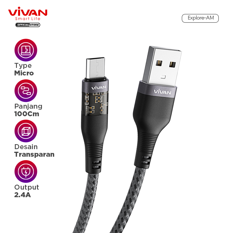 Jual Vivan Kabel Data Micro Usb Type C Lightning Type C To Type C