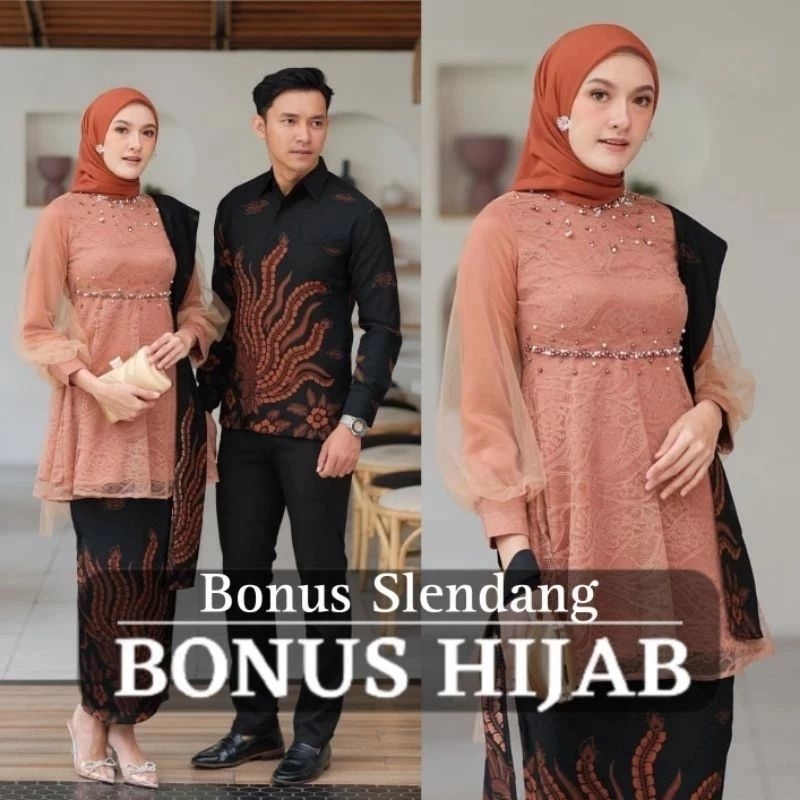 Jual KEBAYA COUPLE AMANDA KEBAYA LAMARAN TUNANGAN KEBAYA WISUDA KEBAYA ...