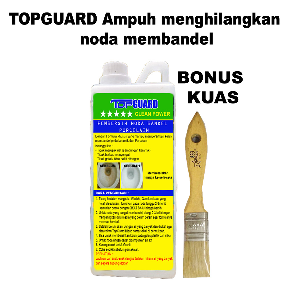 Jual Topguard Clean Power Original Sekelas Topron Pembersih Noda