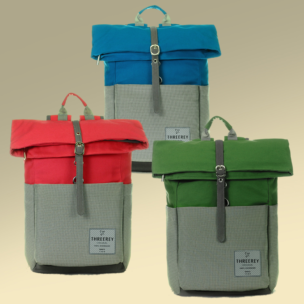 Jual Threerey Tas Ransel - Tas Backpack Roll Top - Tas Punggung Tas ...