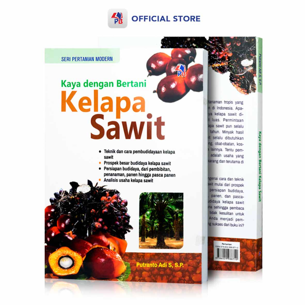 Jual Buku Pertanian Kaya Dengan Bertani Kelapa Sawit Seri Pertanian Modern Shopee Indonesia