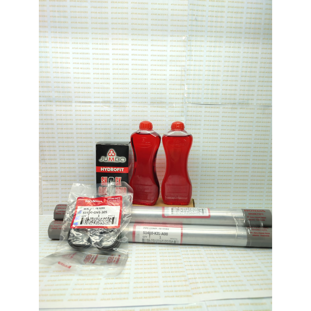 Jual PAKET AS SHOCK+OLI SHOCK+SEAL SHOCK BEAT FI SCOOPY FI (KZL