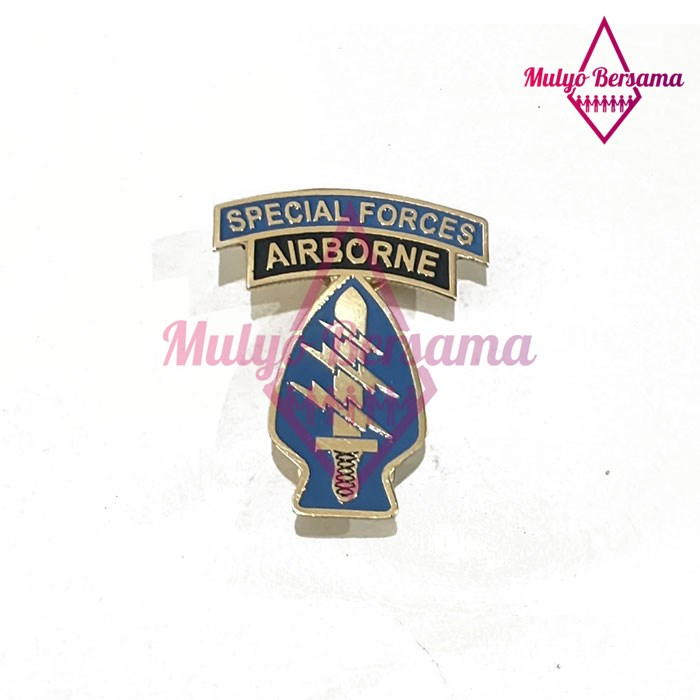 Jual Pin Bros Airborne Special Forces Lapel Pin Special Forces Airborne ...
