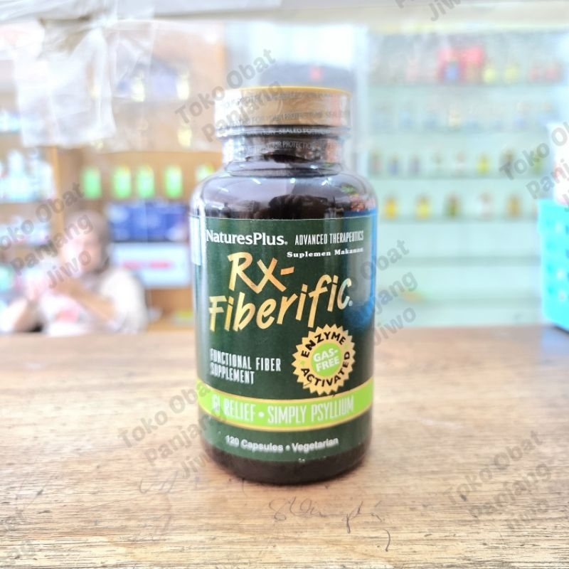 Jual Natures Plus RX Fiberific 120 Kapsul - Kaya Serat untuk Pencernaan ...
