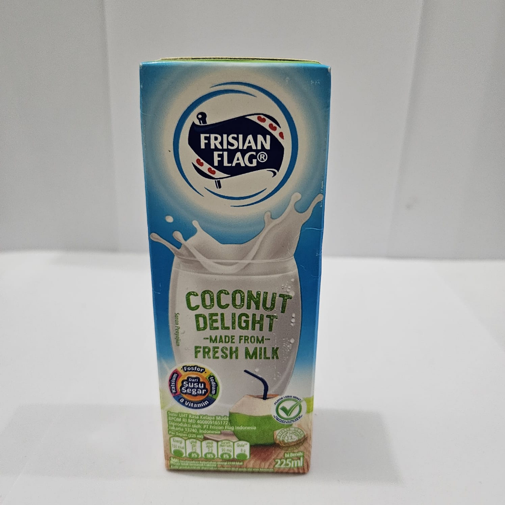 Jual Frisian Flag Susu UHT Rasa Coconut Delight 225 ML | Shopee Indonesia