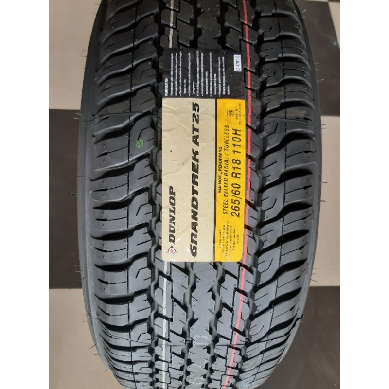 Jual Ban Dunlop 265/60 R18 Grandtrek AT25 | Shopee Indonesia