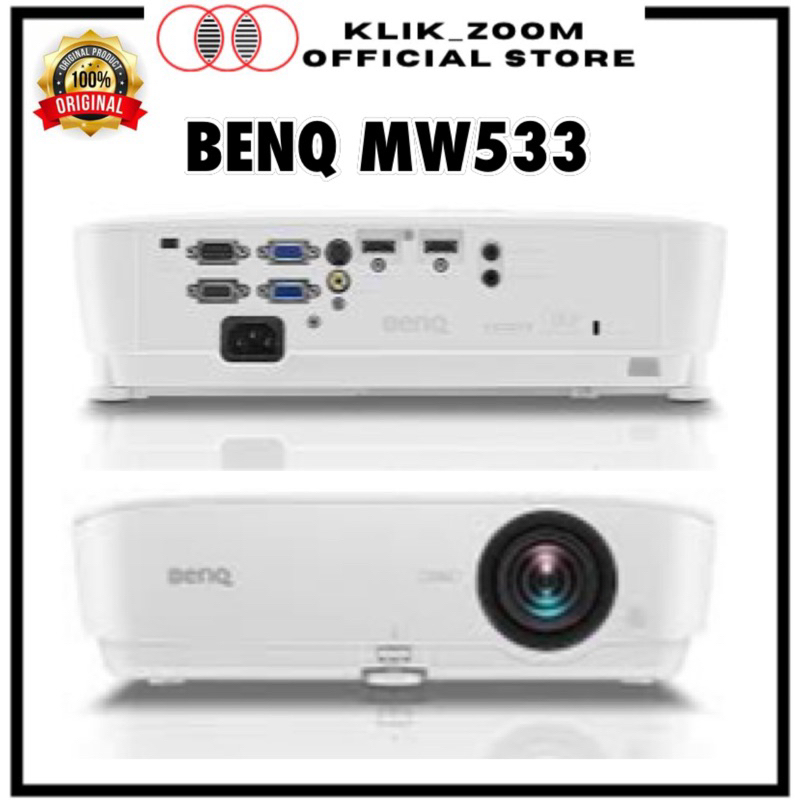 【美品】プロジェクター BenQ MW533 [DLP WXGA] Benq TW533 WXGA 3D DLP