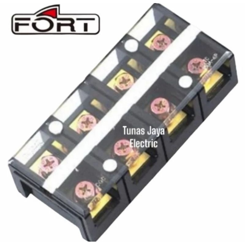 Jual Terminal Blok TC-2004 4Pole 200A FORT | Shopee Indonesia