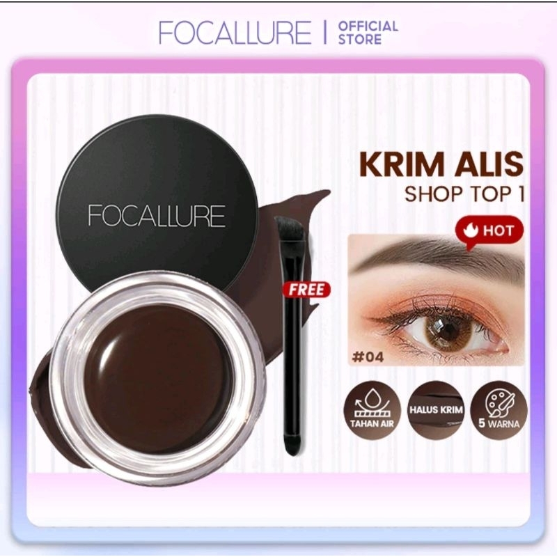 Jual Focallure Eyebrow Cream Gel Waterproof Pensil Alis Kosmetik Mata Shopee Indonesia 1013