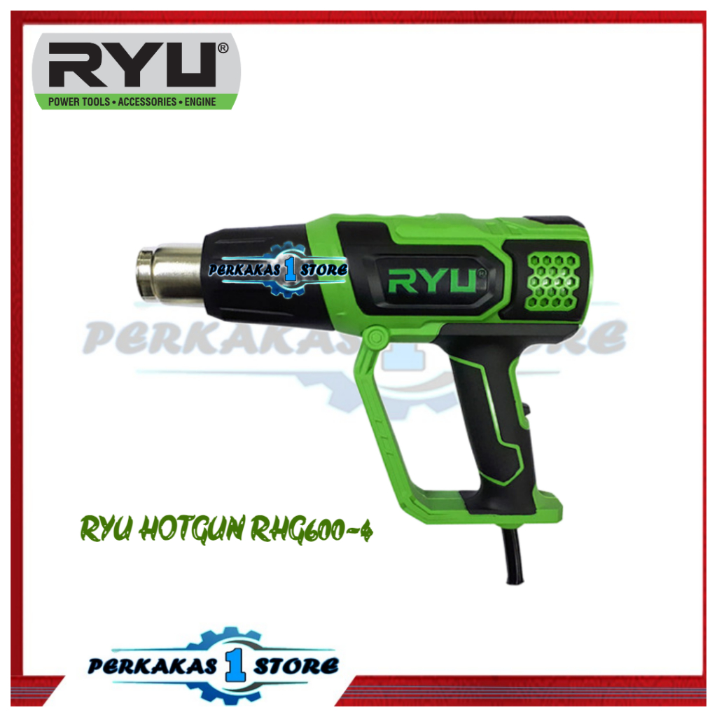 Jual RYU RHG600-4 Blower Heat Air Gun Listrik / Hot Gun Mesin Pemanas ...