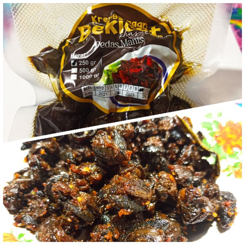 Jual Rica rica bekicot / krengsengan bekicot 500gram | Shopee Indonesia