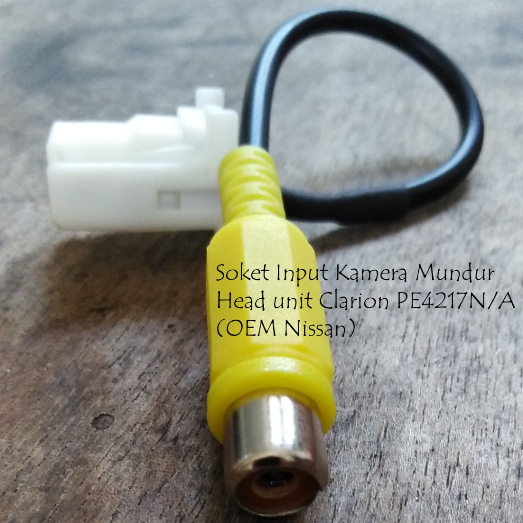 Jual Soket Input Kamera Mundur Head Unit Clarion Pe Na Oem Nissan Shopee Indonesia