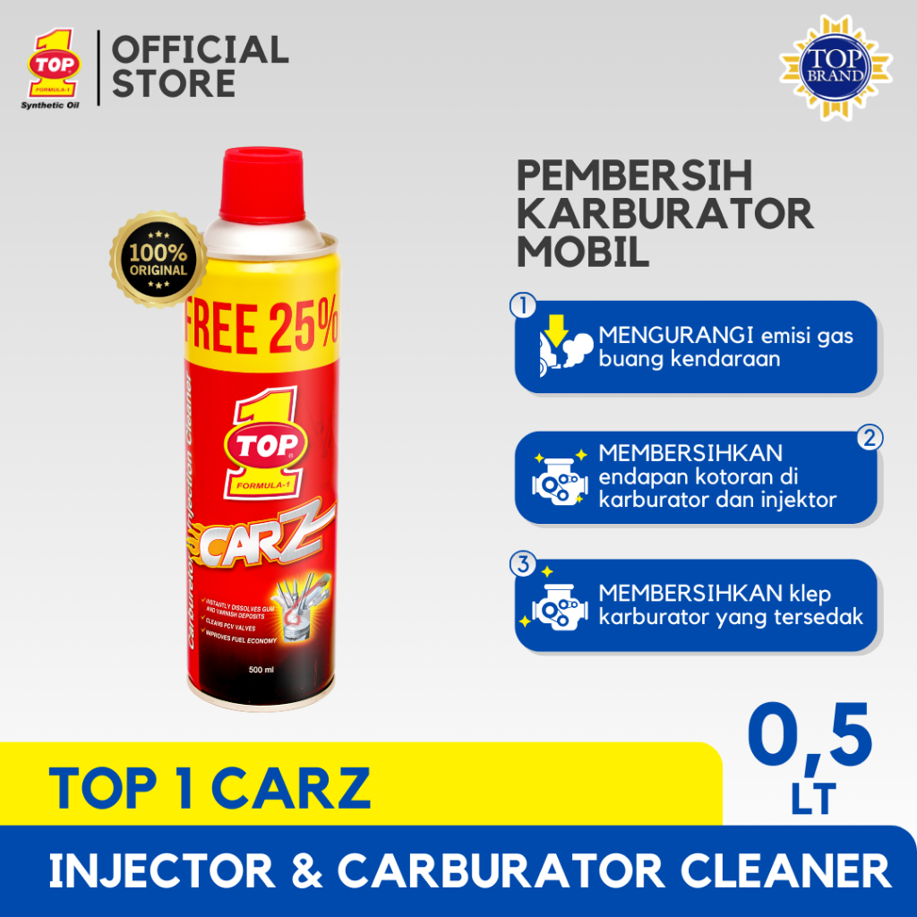 Jual Pembersih Karburator Carz Injector 500 mL Toyota Mitsubishi