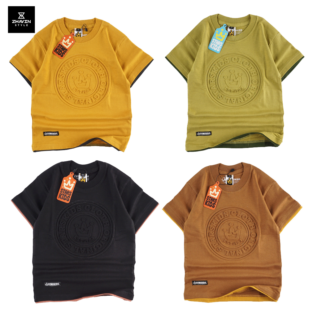 Jual BAJU ANAK LAKI LAKI DISTRO KAOS EMBOS USIA 1-12 TAHUN BAHAN COTTON ...