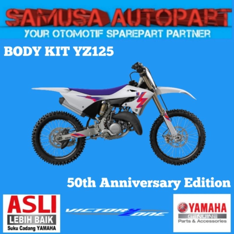 Jual Body Kit Yz125 2024 50th Anniversary Edition Original Japan