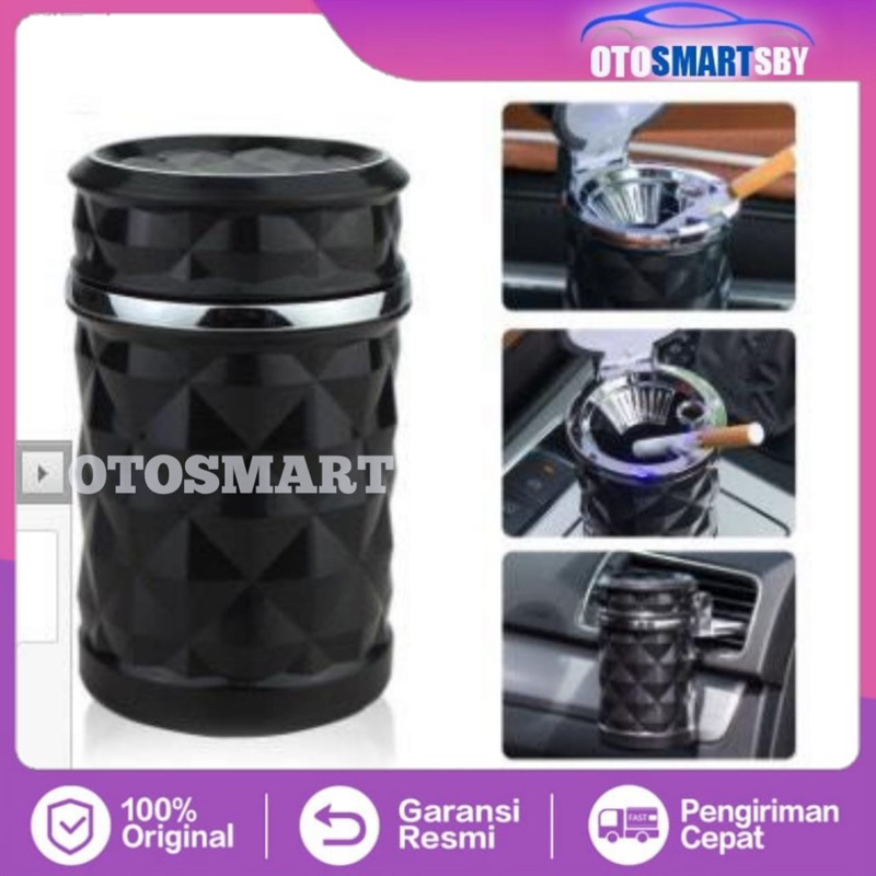 Jual Asbak Mobil Led Car Ashtray Asbak Rokok Mobil Serbaguna