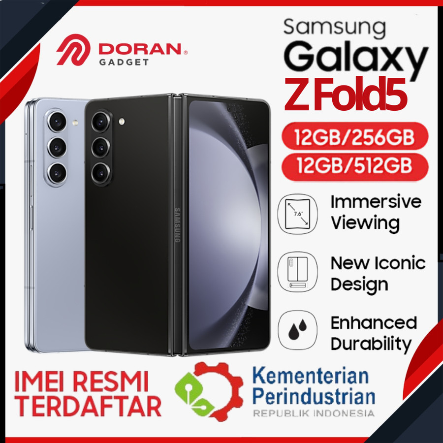 Jual Samsung Galaxy Z Fold5 5G Z Fold 5 Snapdragon 8 - Garansi Resmi 1 ...