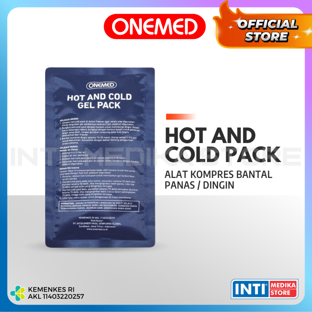 Jual Onemed Hot And Cold Pack Alat Kompres Bantal Panas Dingin Shopee Indonesia