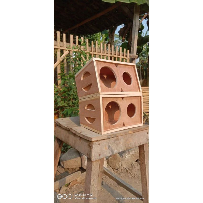 Jual BOX SPEAKER LINE ARRAY 4 INCH SINGLE PLUS TWEETER TRIPLEK 9mm ...