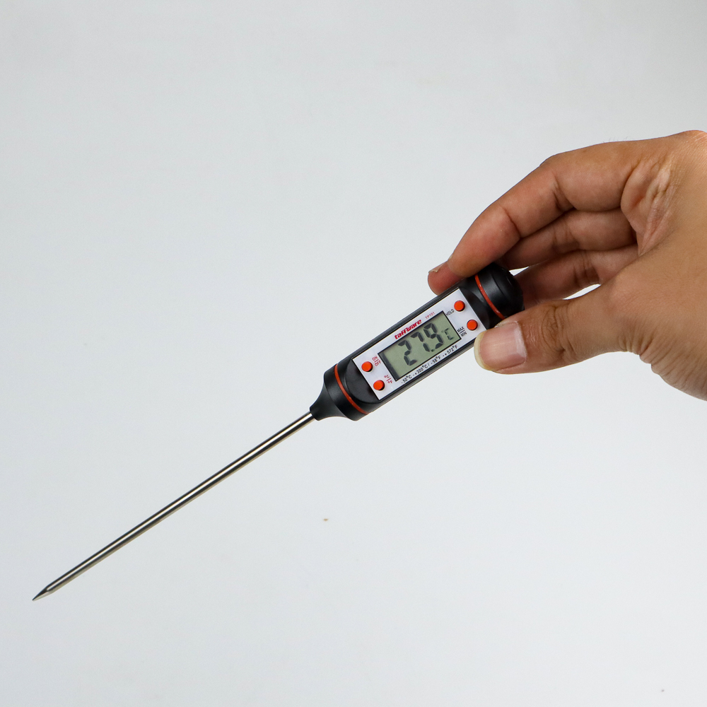 Jual Termometer Makanan Digital Daging Kopi Susu / Termometer Minyak ...