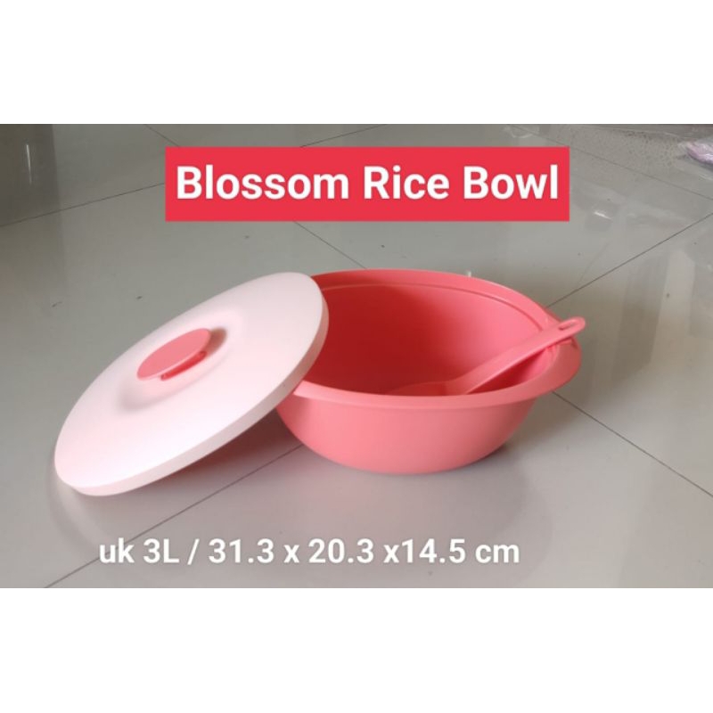Jual blossom rice bowl Tupperware Shopee Indonesia