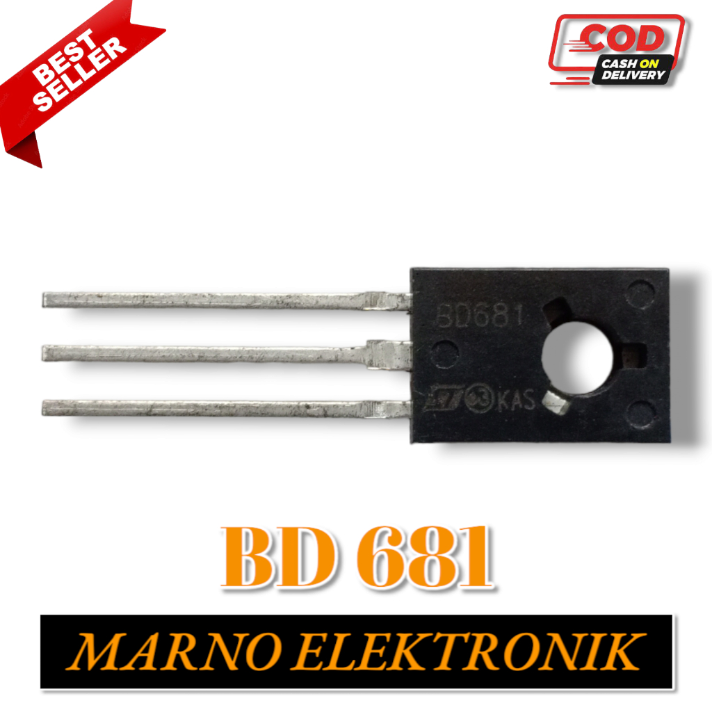Jual TRANSISTOR TR BD681 BD 681 BD-681 ASLI ORIGINAL ORI | Shopee Indonesia