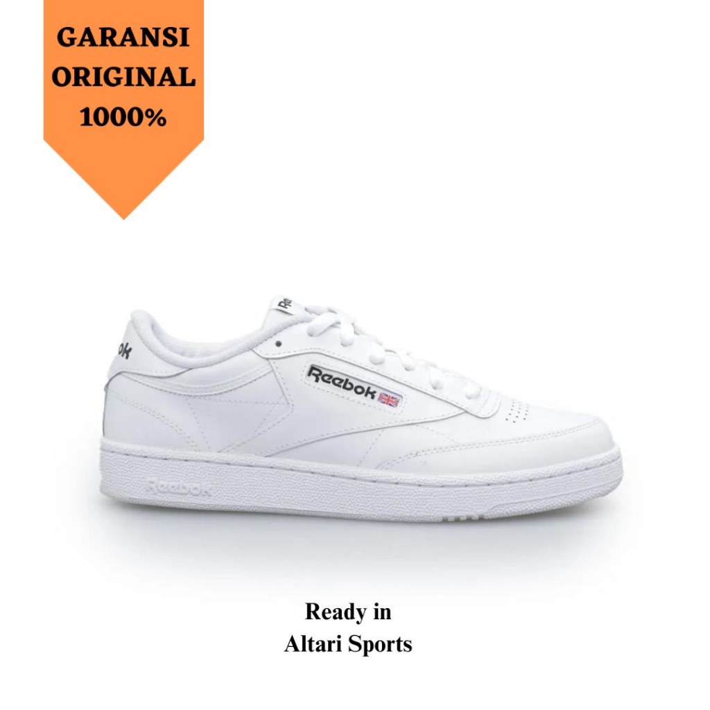 Jual SEPATU CASUAL SNEAKERS REEBOK CLUB C 85 ORIGINAL ASLI BNIB GZ1605 ...