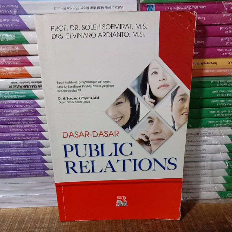 Jual Buku Original DASAR DASAR PUBLIC RELATIONS Rosda Shopee Indonesia
