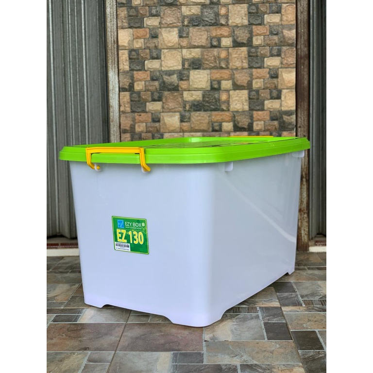 Jual Ezy Box Container Box Plastik 130 Liter Kotak Penyimpanan Shopee Indonesia 4457