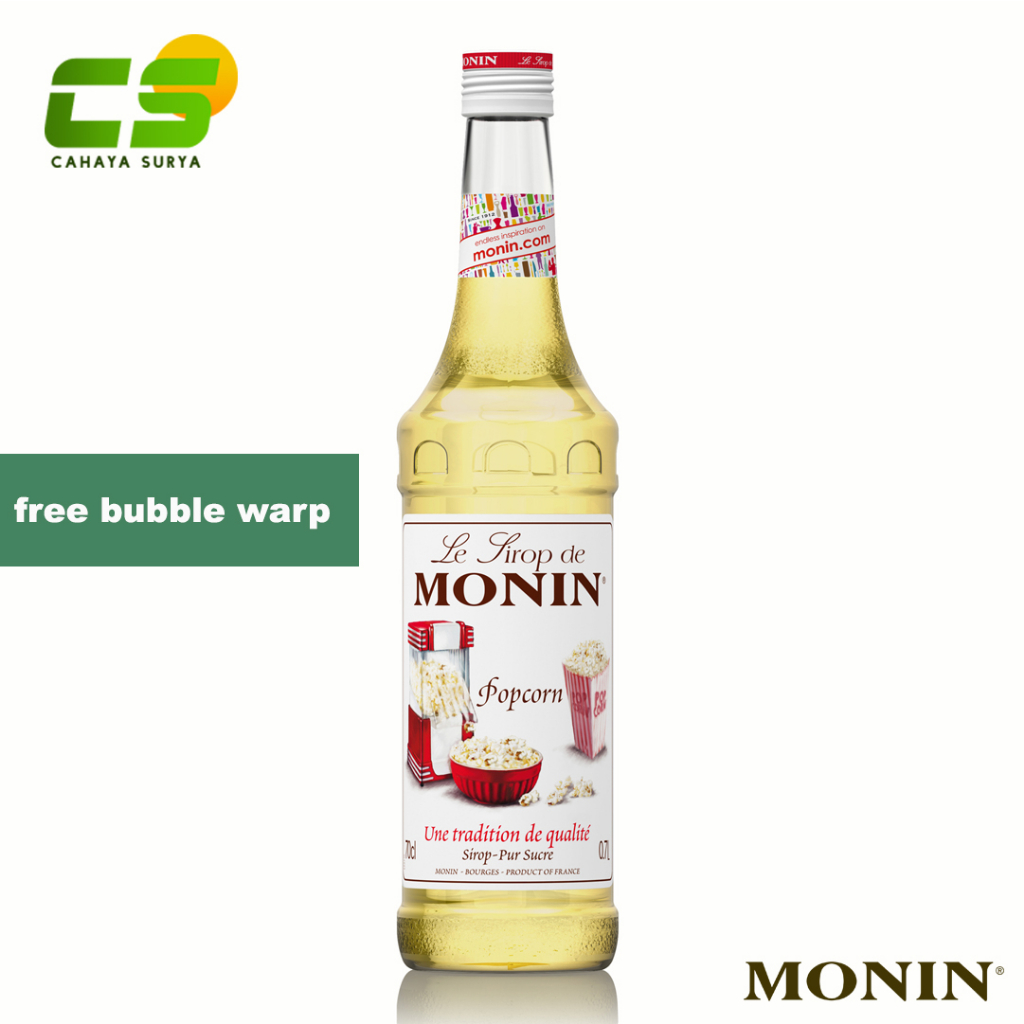 Jual Monin Syrup/Sirup Popcorn Syrup 700 ml Shopee Indonesia
