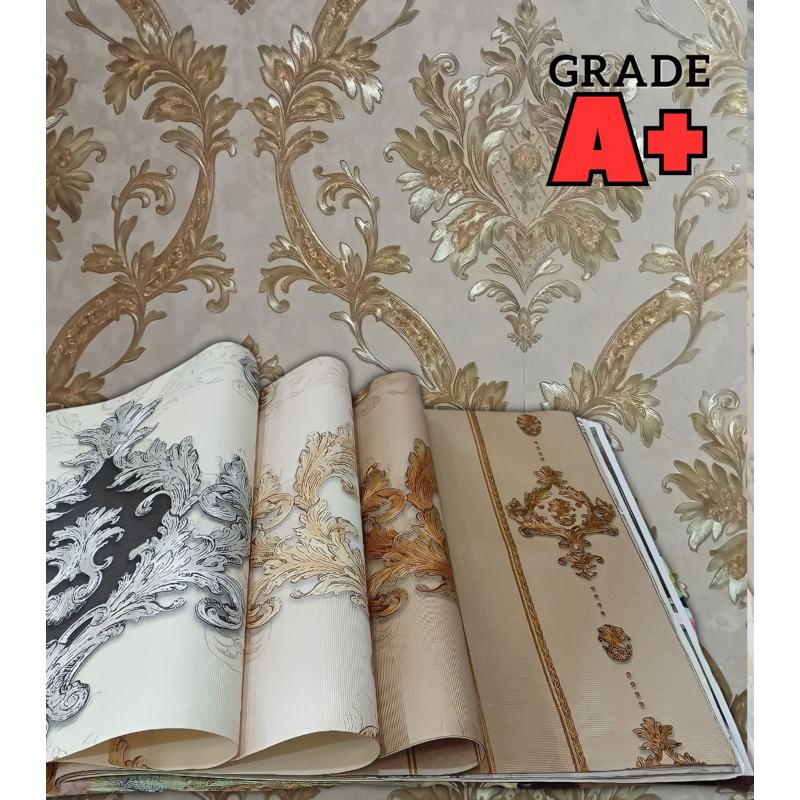 Jual Wallpaper Murah/Wallpaper premium GRADE A 53cmx10meter/Wallpaper