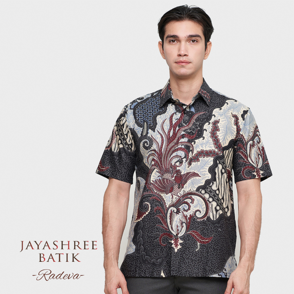 Jual Jayashree Batik Regfit Radeva Black Kemeja Batik Pria Lengan ...