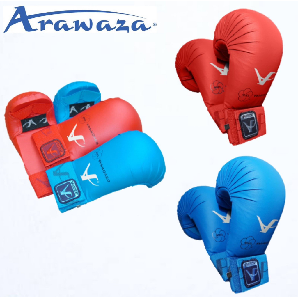 Jual Sarung Tangan Karate Arawaza PU / Gloves Karate Arawaza Hand