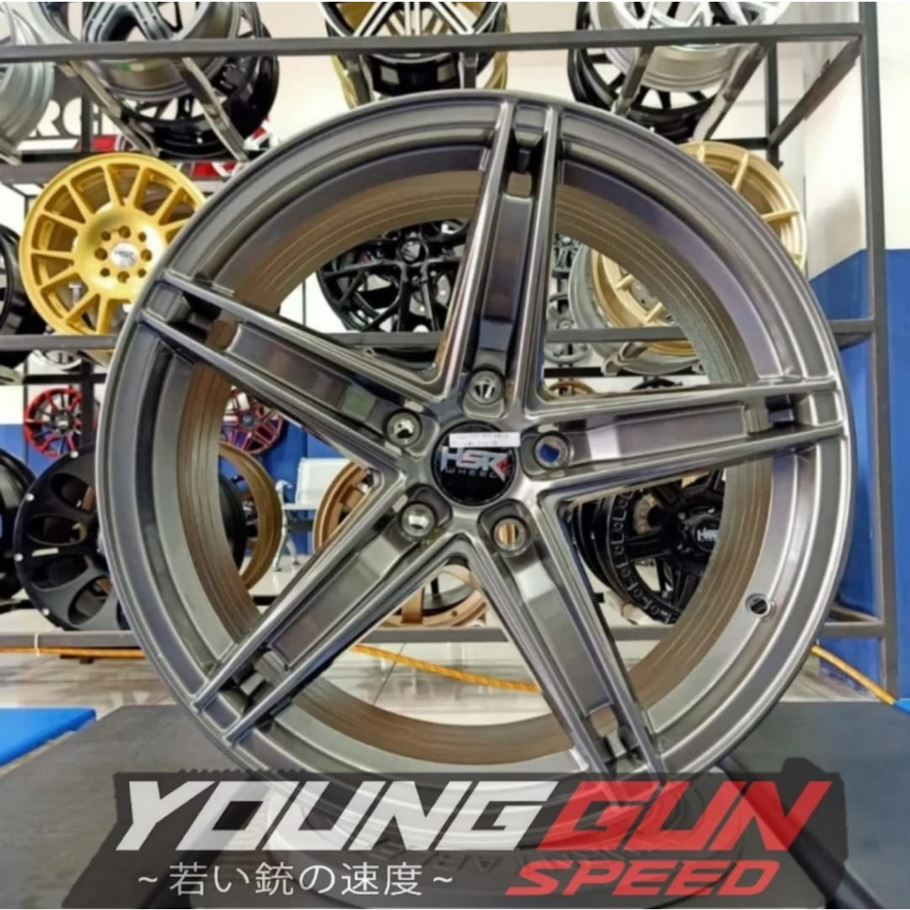 Jual Velg Mobil Racing Ring 18 HSR CIGGA Velg Mobil R18 Innova HRV ...