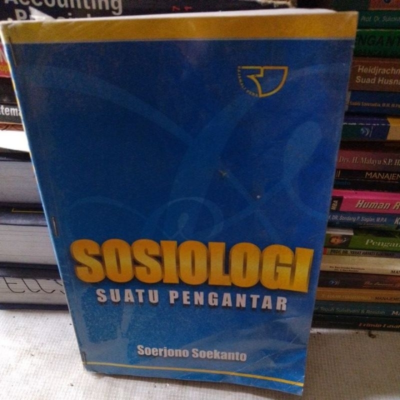 Jual sosiologi suatu pengantar Soerjono Soekanto (original) | Shopee ...