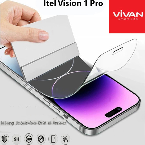 Jual Vivan Hydrogel Itel Vision Pro Anti Gores Original Crystal